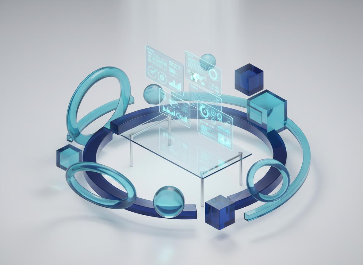 Premium digital accounts workspace